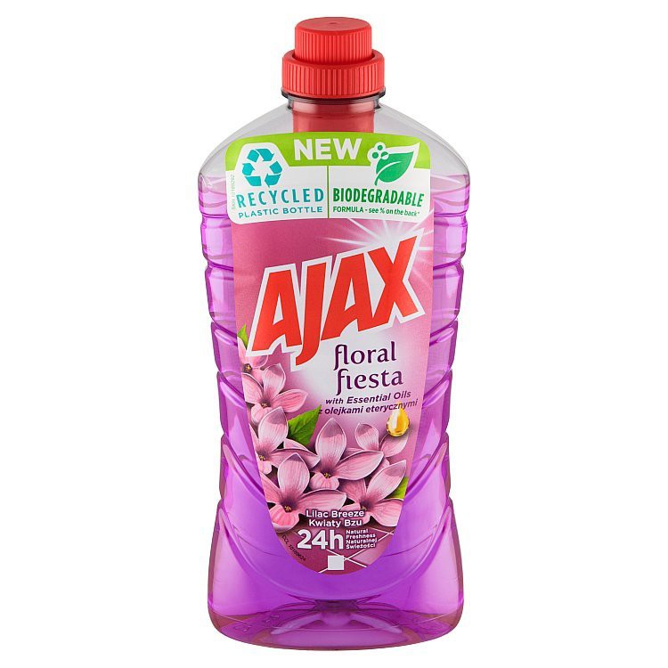 Ajax univerzál Lilac Breeze 1l fialový | Čistící a mycí prostředky - Saponáty - Saponáty na podlahu a univerzální
